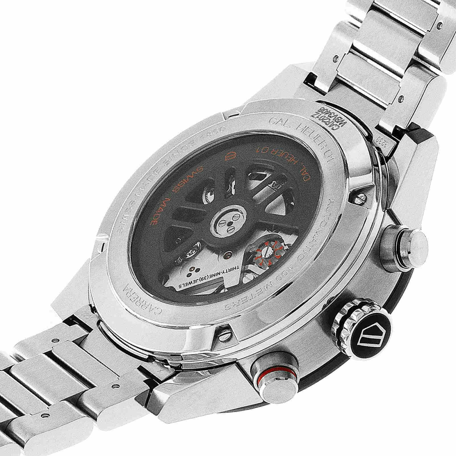 TAG Heuer Carrera 01 CAR2A1W.BA0703 “Black Steel” Collector’s Copy 1:1 - Image 4