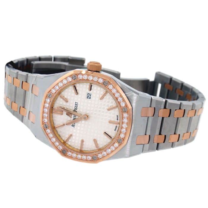 Audemars Piguet Royal Oak Ladies 67651SR.ZZ.1261SR.01 “Diamond Bezel” Super Clone Edition - Image 4