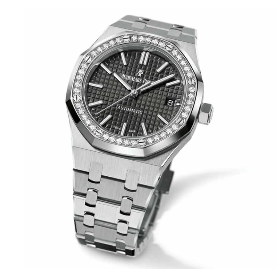 Audemars Piguet Royal Oak 15451ST “Diamond Bezel Silver Dial” Ultra Fine Replica - Image 3