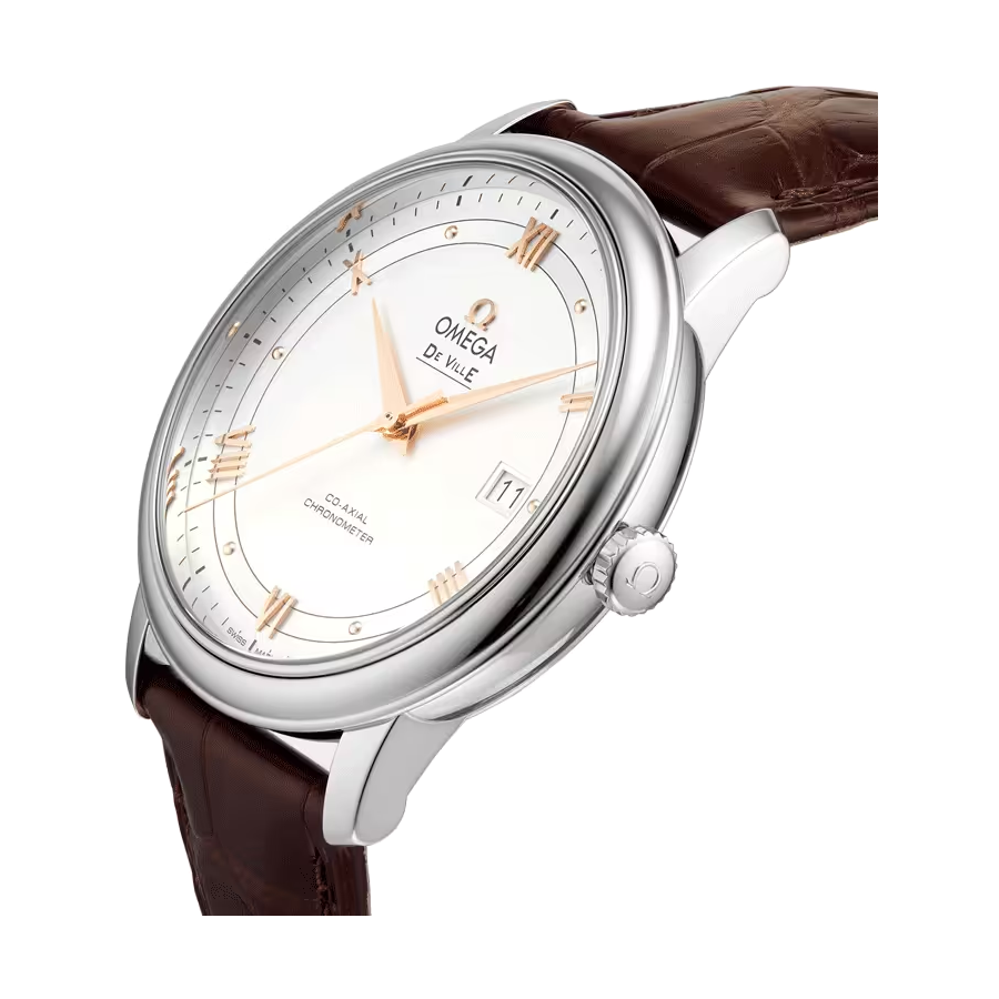 Omega De Ville Prestige 434.13.41.21.03.001 “Blue Dial” Supreme Copy 1:1 - Image 3