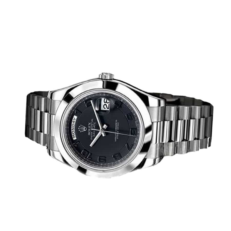 Rolex Day-Date 218206 “Black Dial” Supreme Replica Edition - Image 3
