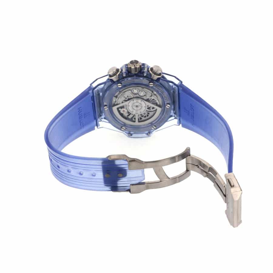 Hublot Big Bang Unico Sapphire 411.JX.4802.RT “Transparent Case” Collector’s Replica - Image 4