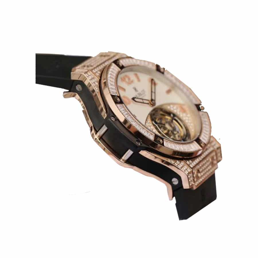 Hublot Big Bang Unico 345.SE.2010.LR.1704 “Gold & Diamond” Super Clone Detailed Replica - Image 3