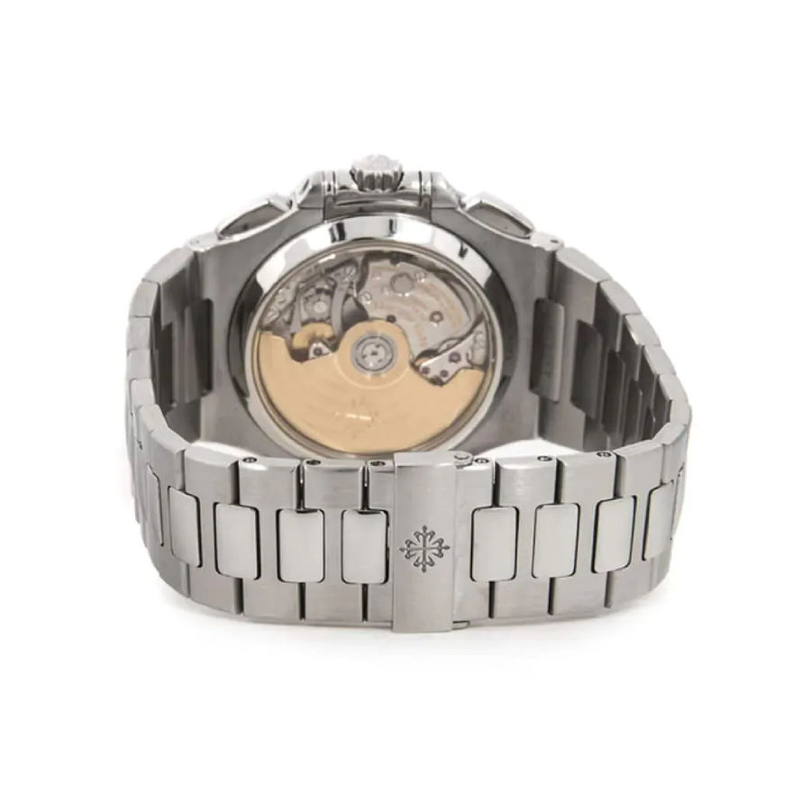 Patek Philippe Nautilus Chronograph 5980/1A-019 “White Dial” Precision Clone - Image 3