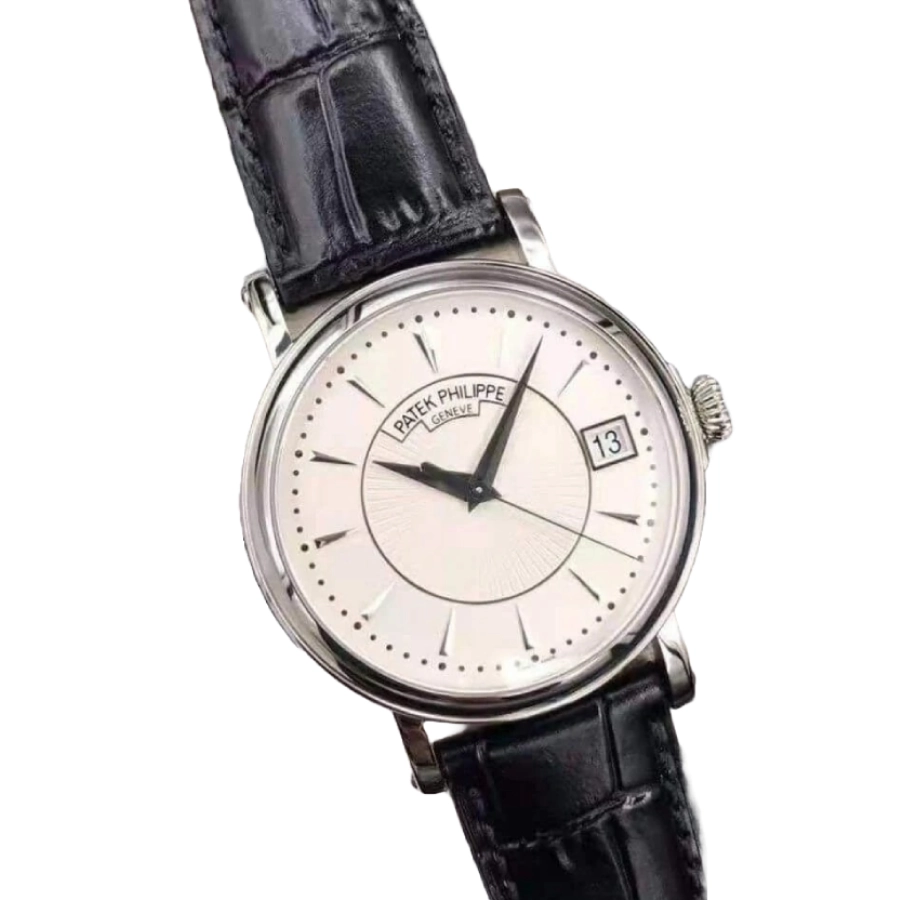 Patek Philippe Calatrava 5153G-010 “White Gold Officer’s Case” Authentic Clone 1:1 - Image 3