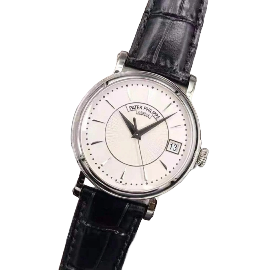 Patek Philippe Calatrava 5153G-010 “White Gold Officer’s Case” Authentic Clone 1:1 - Image 2