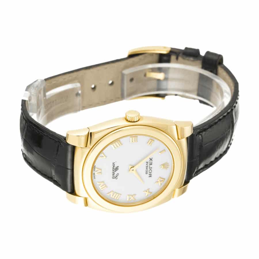 Rolex Cellini Geneve Yellow Gold White 5320/8 Precision Replica Edition - Image 4