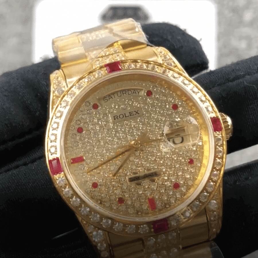Rolex Yacht-Master 116625 “Iced Out” Supreme Clone Quality - Image 4