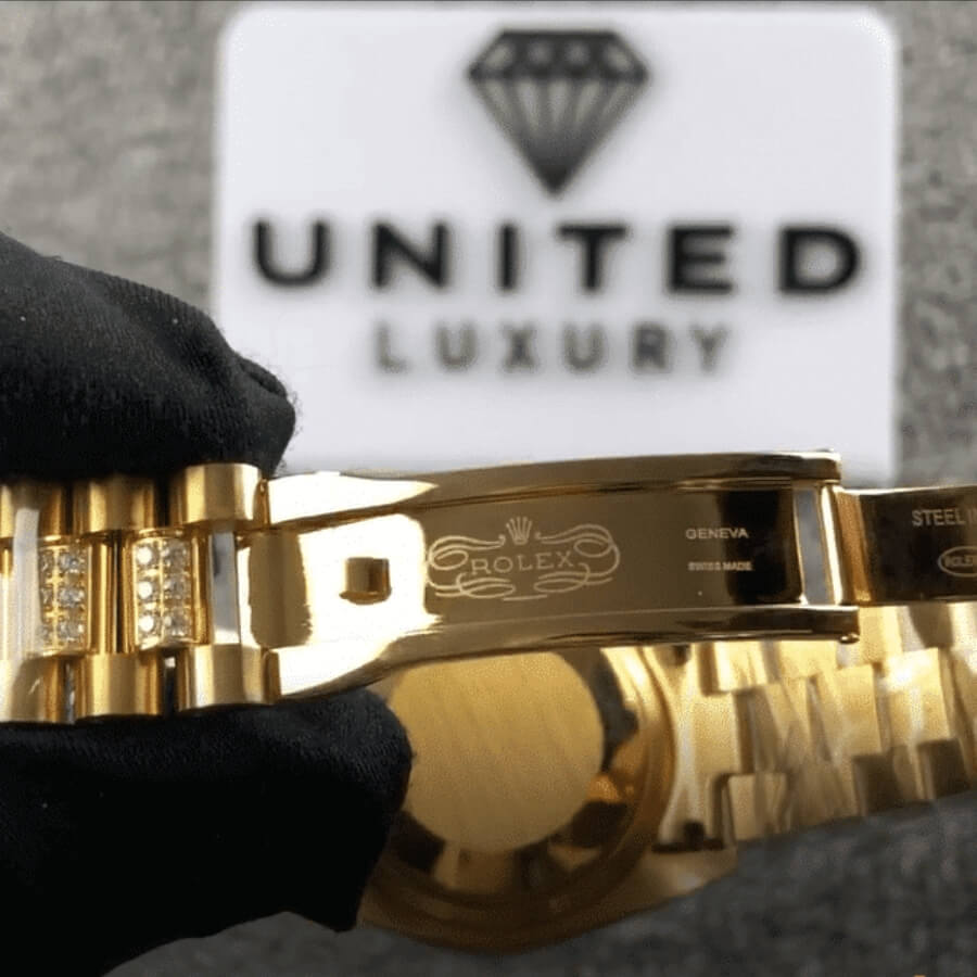 Rolex Day-Date 118348 “Iced Out” Deluxe Clone 1:1 - Image 4