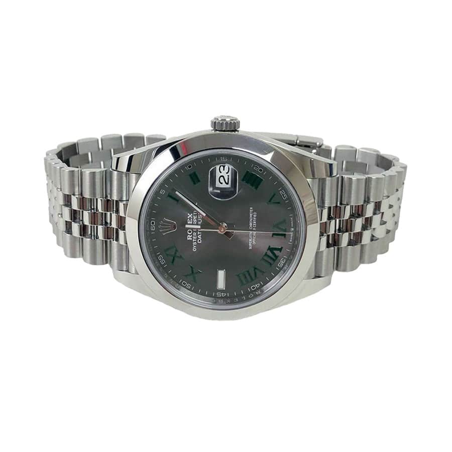 Rolex Datejust 126300 “Slate Roman Dial” Supreme Clone Quality - Image 4
