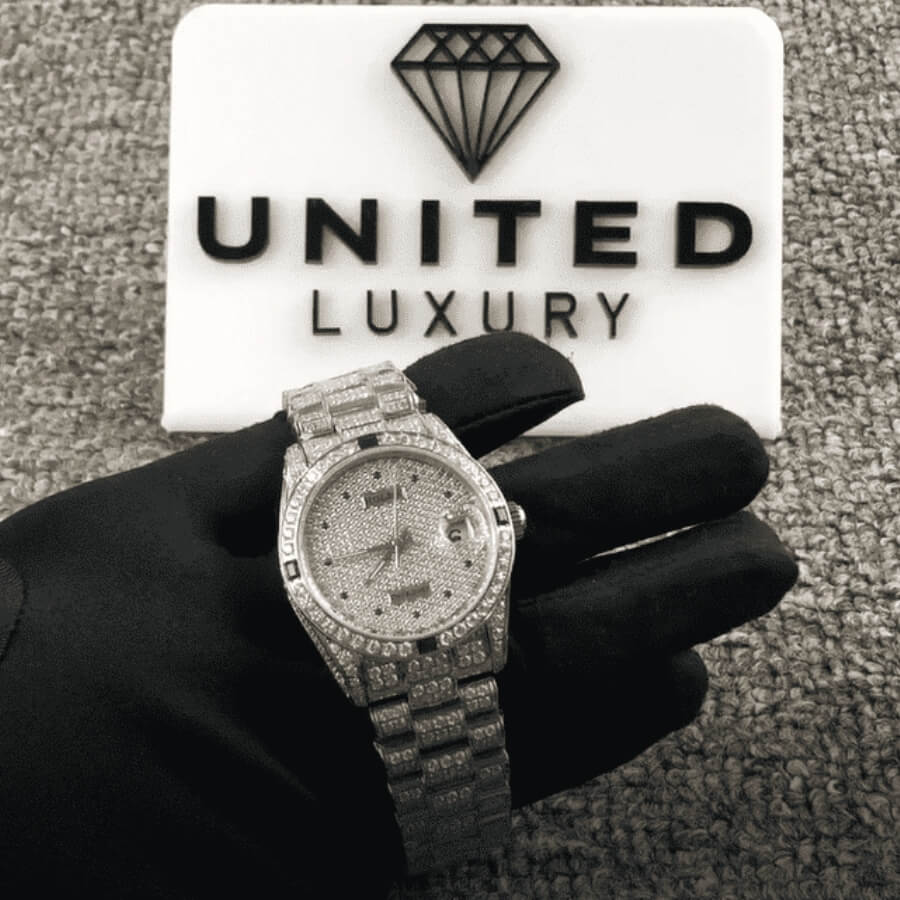 Rolex Datejust 116624 “Oyster Diamond” Masterpiece Clone - Image 3