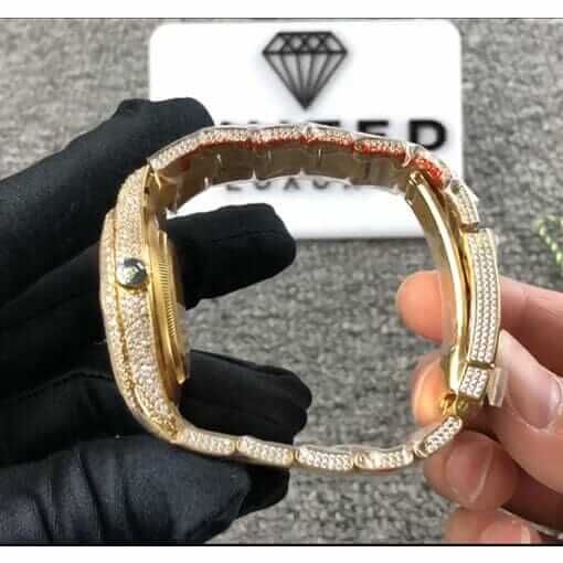 Rolex Datejust 116300 “Iced Out Arabic Dial” Collector’s Copy 1:1 - Image 3