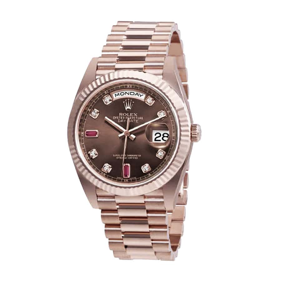 Rolex Day-Date 128235 “Chocolate Dial” Top Grade Clone 1:1 - Image 2