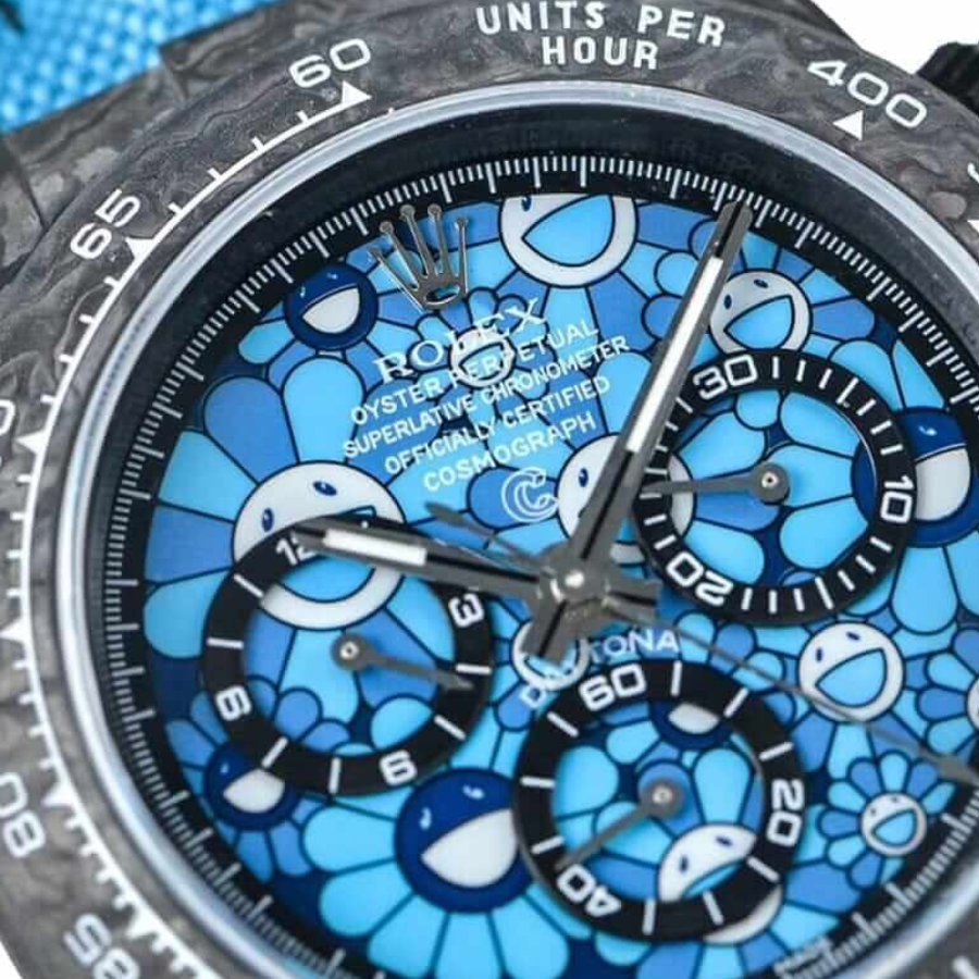 Rolex Cosmograph Daytona 116509 “Sun Flower Pattern Dial” Pro Clone 1:1 - Image 3