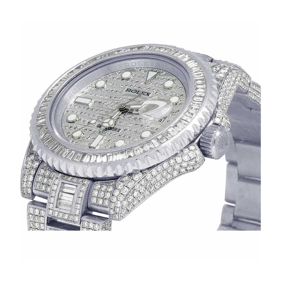 Rolex GMT-Master II 116759SARU “Full Diamond” Elite Super Clone - Image 3