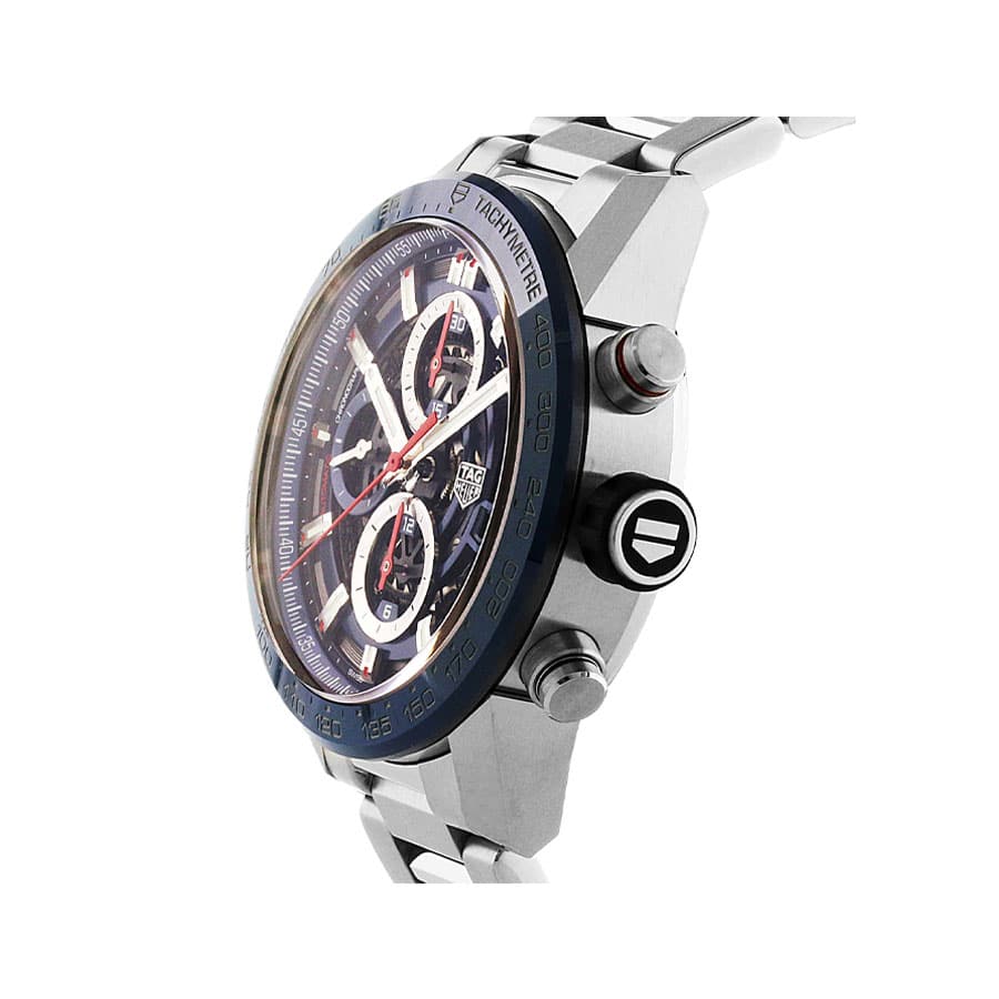 TAG Heuer Carrera 01 CAR201T “Blue Skeleton Dial” Precision Replica Edition - Image 3